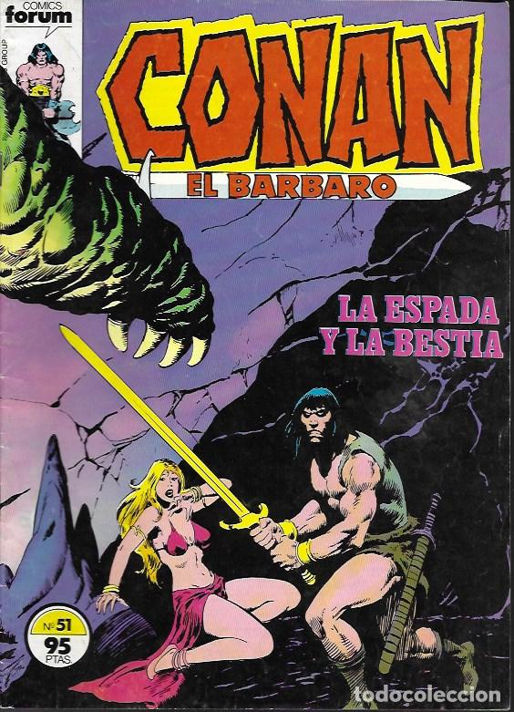C&oacute;mics: Conan El B&aacute;rbaro. Forum 1983. N&ordm; 51 - Foto 1