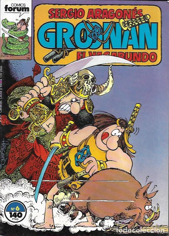 C&oacute;mics: Groonan El Vagabundo. Forum 1987. N&ordm; 6 - Foto 1