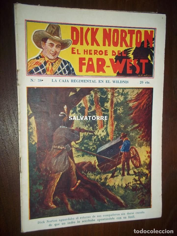 C&oacute;mics: DICK NORTON.EL HEROE DEL FAR WEST. NUMERO 38 - Foto 1