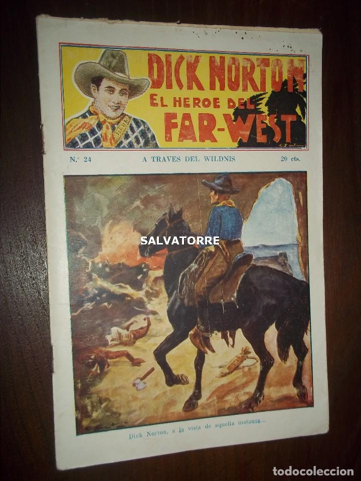 C&oacute;mics: DICK NORTON.EL HEROE DEL FAR WEST. NUMERO 24 - Foto 1