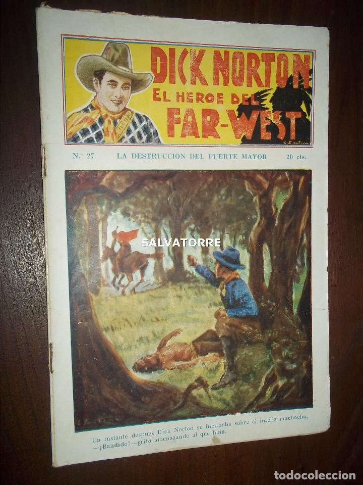 C&oacute;mics: DICK NORTON.EL HEROE DEL FAR WEST. NUMERO 27 - Foto 1