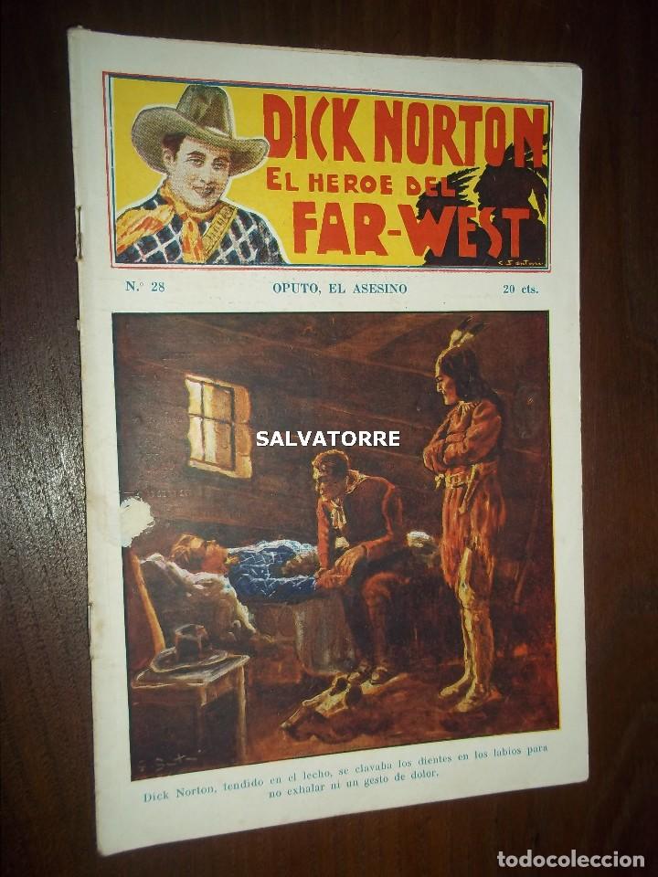 C&oacute;mics: DICK NORTON.EL HEROE DEL FAR WEST. NUMERO 28 - Foto 1