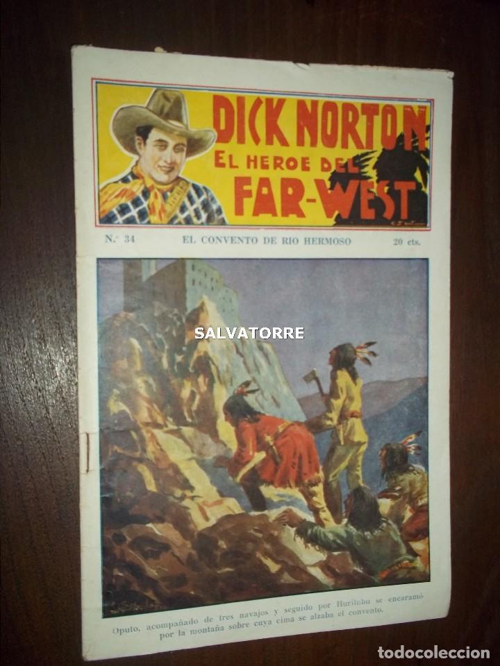 C&oacute;mics: DICK NORTON.EL HEROE DEL FAR WEST. NUMERO 34 - Foto 1