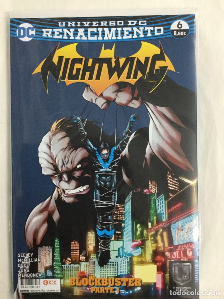 C&oacute;mics: Nightwing 13 / 6 (renacimiento) - Seeley, McMillian, Ducre, Jung, Mendon&ccedil;a - ECC Ediciones - Foto 1
