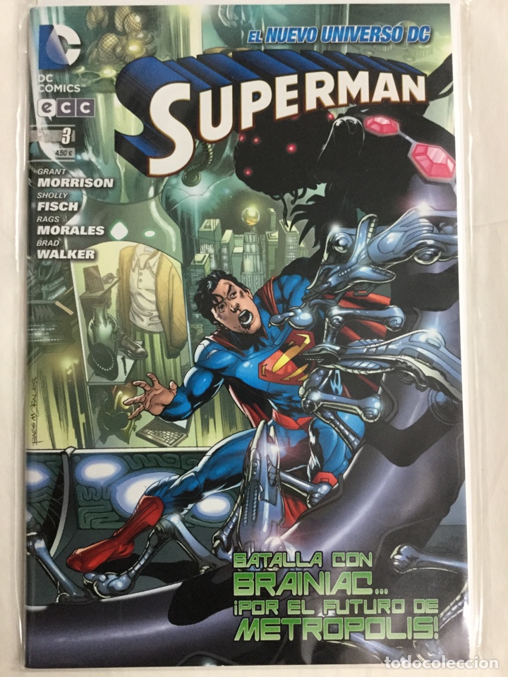 C&oacute;mics: Superman 3 (grapa) - Morrison, Fish, Morales, Walker - ECC Editorial - Foto 1