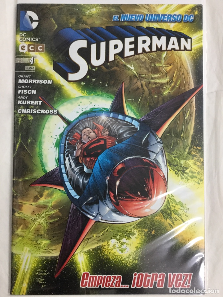 C&oacute;mics: Superman 4 (grapa) - Morrison, Fish, Kubert, Chriscross - ECC Editorial - Foto 1