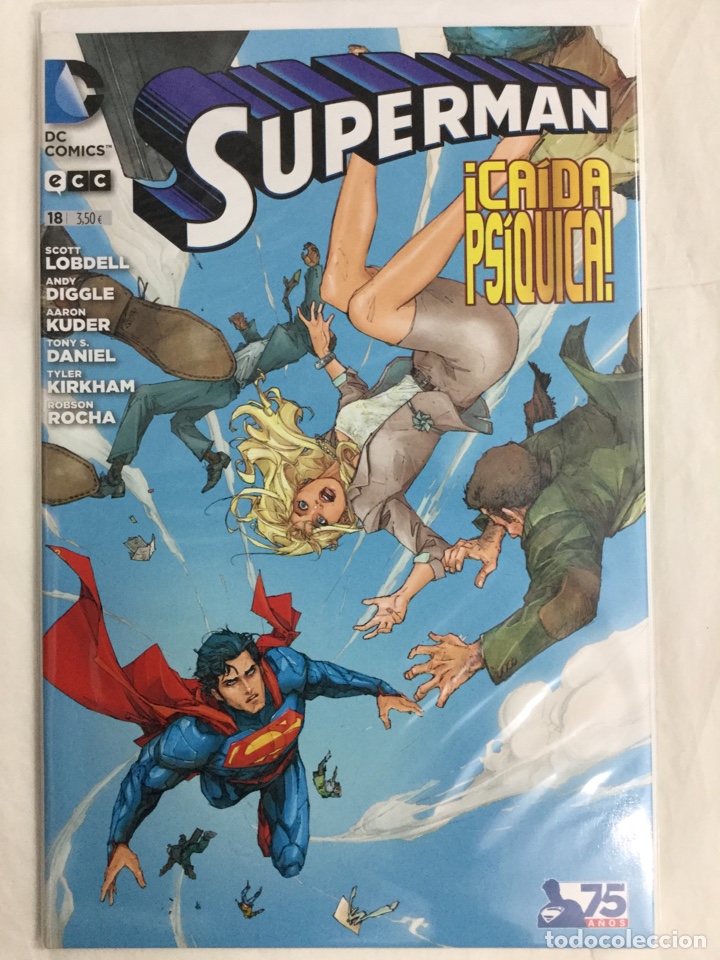 C&oacute;mics: Superman 18 (grapa) - Lobdell, Diggle, Kuder, Daniel, Kirkham, Rocha - ECC Editorial - Foto 1