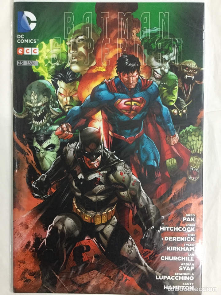 C&oacute;mics: Batman / Superman 23 (Grapa Septiembre 2015) - ECC - Foto 1