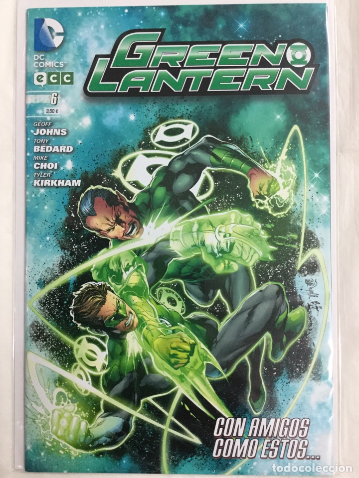 C&oacute;mics: Green Lantern 6 (grapa Octubre 2012) El Nuevo Universo DC - Johns, Bedard, Choi, Kirkham - ECC - Foto 1