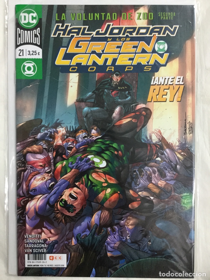 C&oacute;mics: Green Lantern 76 / 21 (grapa) - Venditti, Sandoval, Tarragona, Van Sciver - ECC - Foto 1