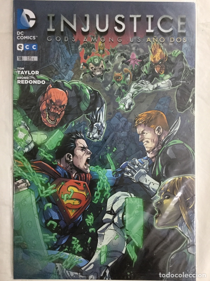 C&oacute;mics: Injustice gods among us: a&ntilde;o dos 18 (grapa) - Taylor, Redondo - ECC - Foto 1
