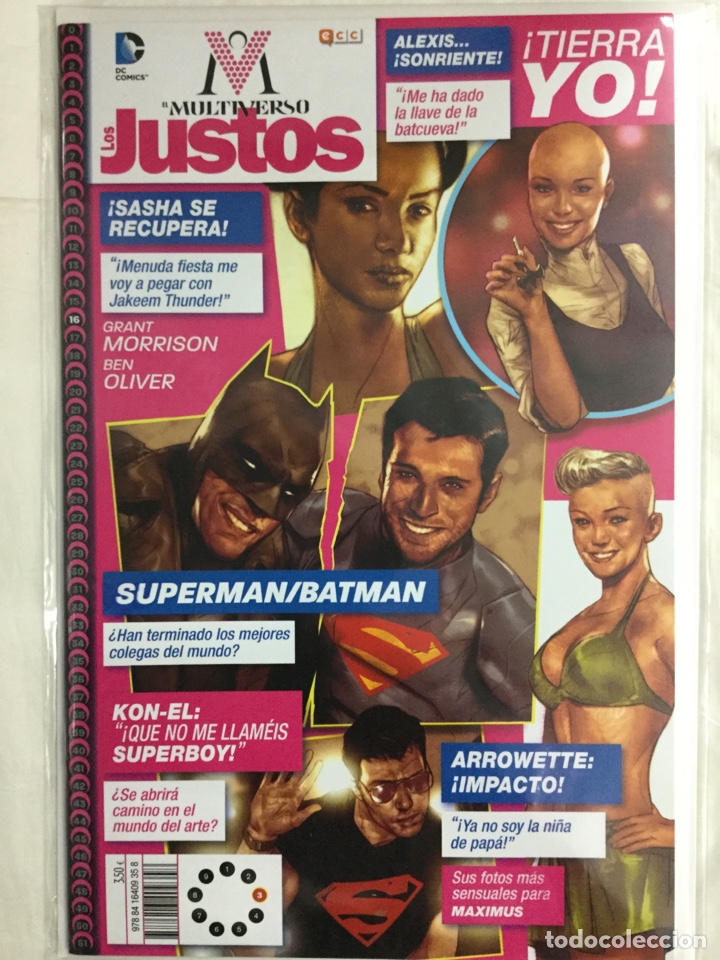 C&oacute;mics: El Multiverso 3. Los Justos (grapa) - Grant Morrison, Ben Oliver - ECC - Foto 1