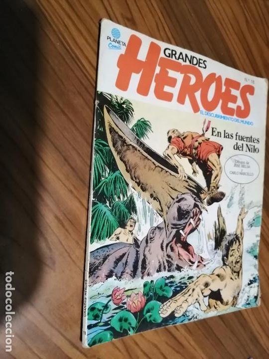 Comics: GRANDES HEROES 18. PLANETA COMIC. R&Uacute;STICA. TOCADO EN LAS ESQUINAS. RESTO, BUEN ESTADO