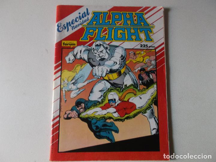 C&oacute;mics: ALPHA FLIGHT ( ESPECIAL NAVIDAD ) CON POSTER CENTRAL ( EDITORIAL FORUM ) ( FOR1 ) - Foto 1