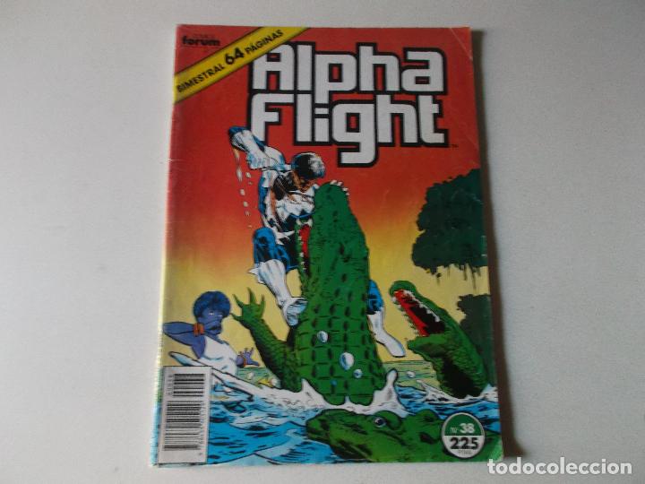 C&oacute;mics: ALPHA FLIGHT LA MASA NUMERO 38 BIMESTRAL 64 PAGINAS - Foto 1