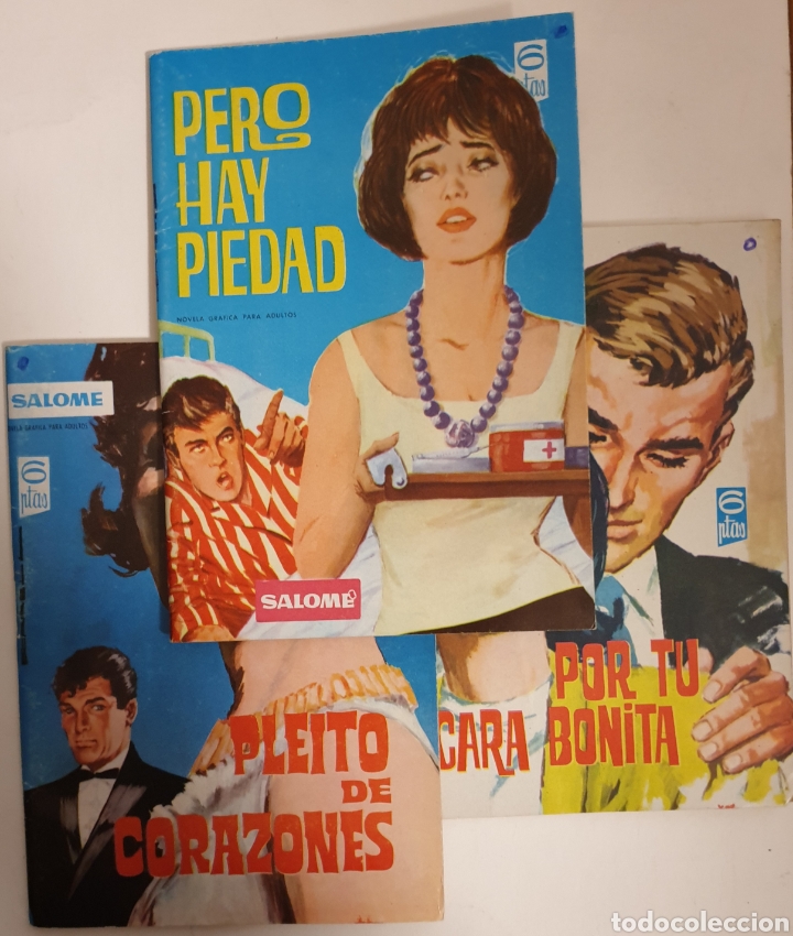 C&oacute;mics: LOTE 3 NOVELAS GRAFICAS SALOME - Foto 1