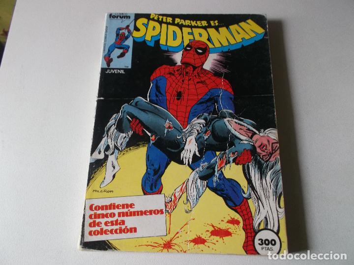 C&oacute;mics: spiderman retapado con los numeros 51,52,53,54,55 - Foto 1
