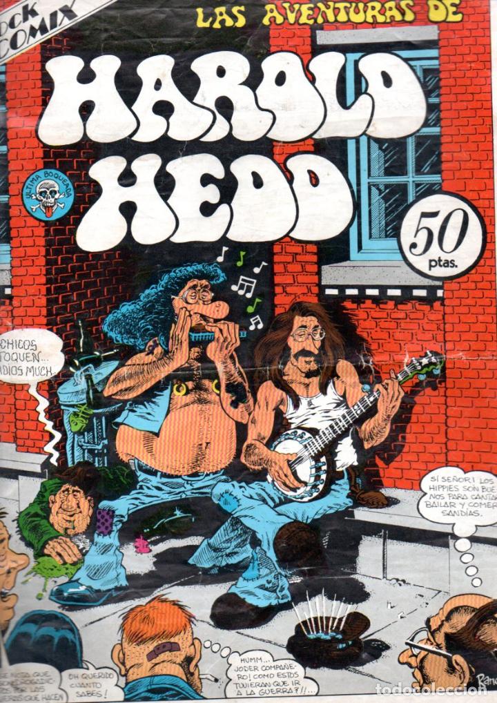C&oacute;mics: LAS AVENTURAS DE HAROLD HEDD N&Uacute;MERO EXTRA (ROCK COMIX, 1977) - Foto 1