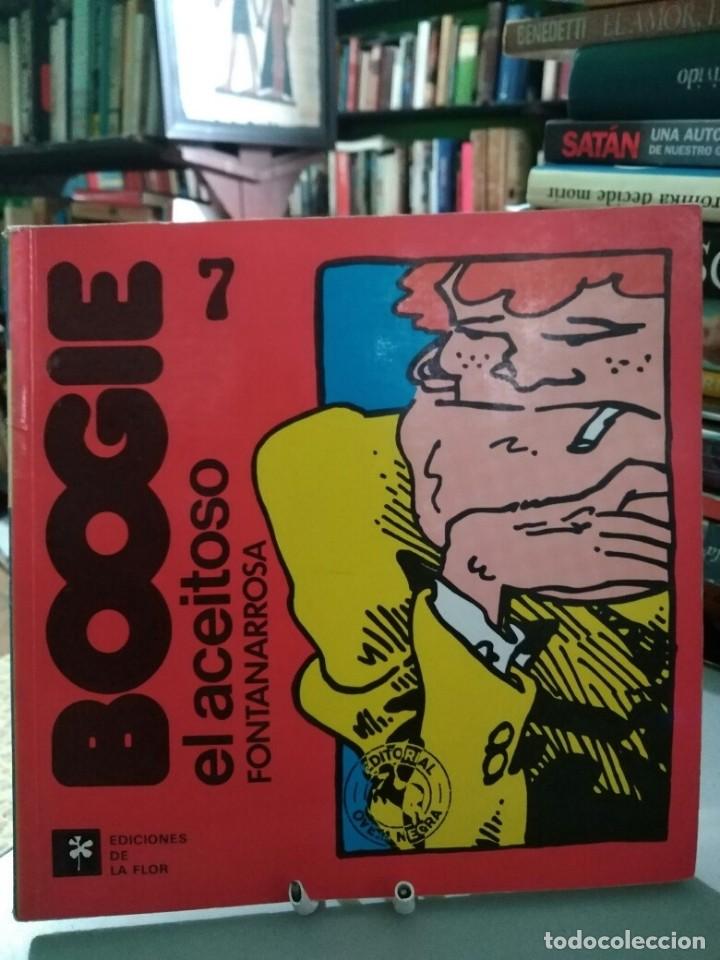 C&oacute;mics: Boogie. El aceitoso 7. Fontanarrosa. Ediciones de la Flor - Foto 1