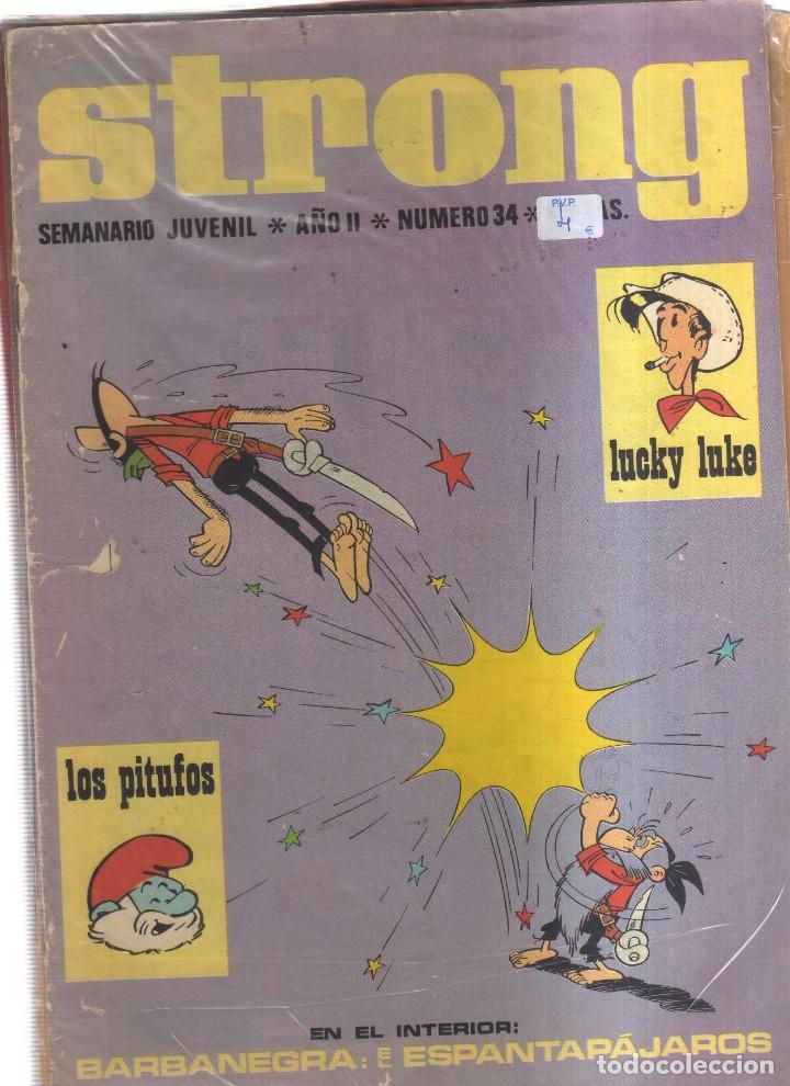 Comics : STRONG SEMANARIO JUVENIL LOTE DE 11 NUMEROS N,34,36,,39,41,44,55,58,66,72,74,31