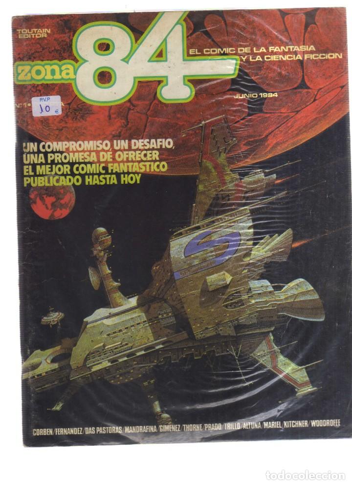 Comics : ZONA 84 EL COMIC DE LA FANTASIA Y LA CIENCIA FICCION 1984
