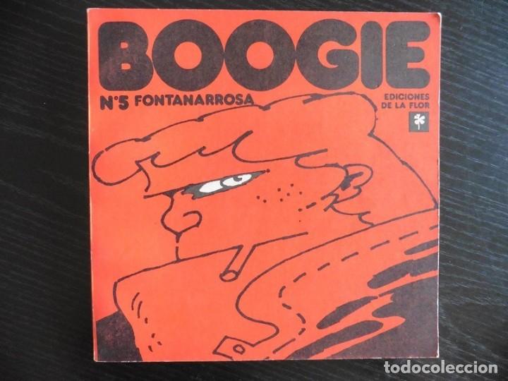 C&oacute;mics: Boogie N&ordm;5. Fontanarrosa. Ediciones de la Flor - Foto 1