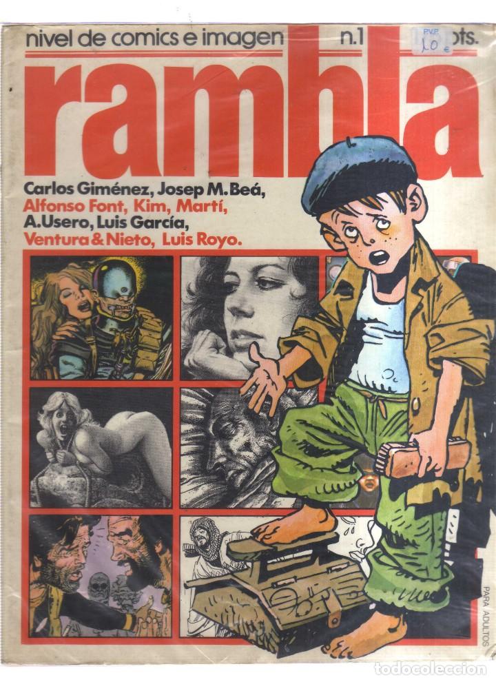 Comics : RAMBLA N,1 PARA ADULTO
