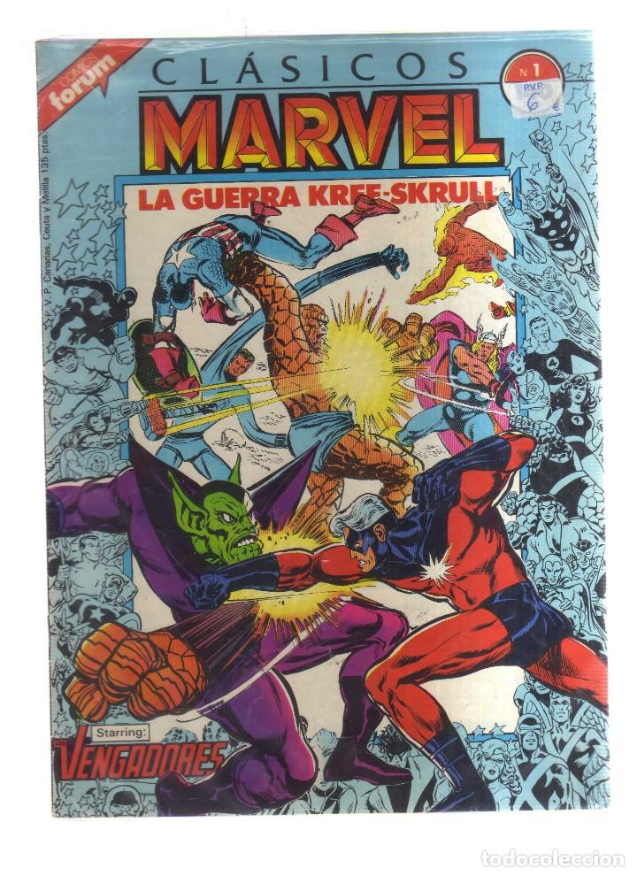 Comics : MARVEL CLASICOS LA GUERRA KRFF- SKRULL N,1