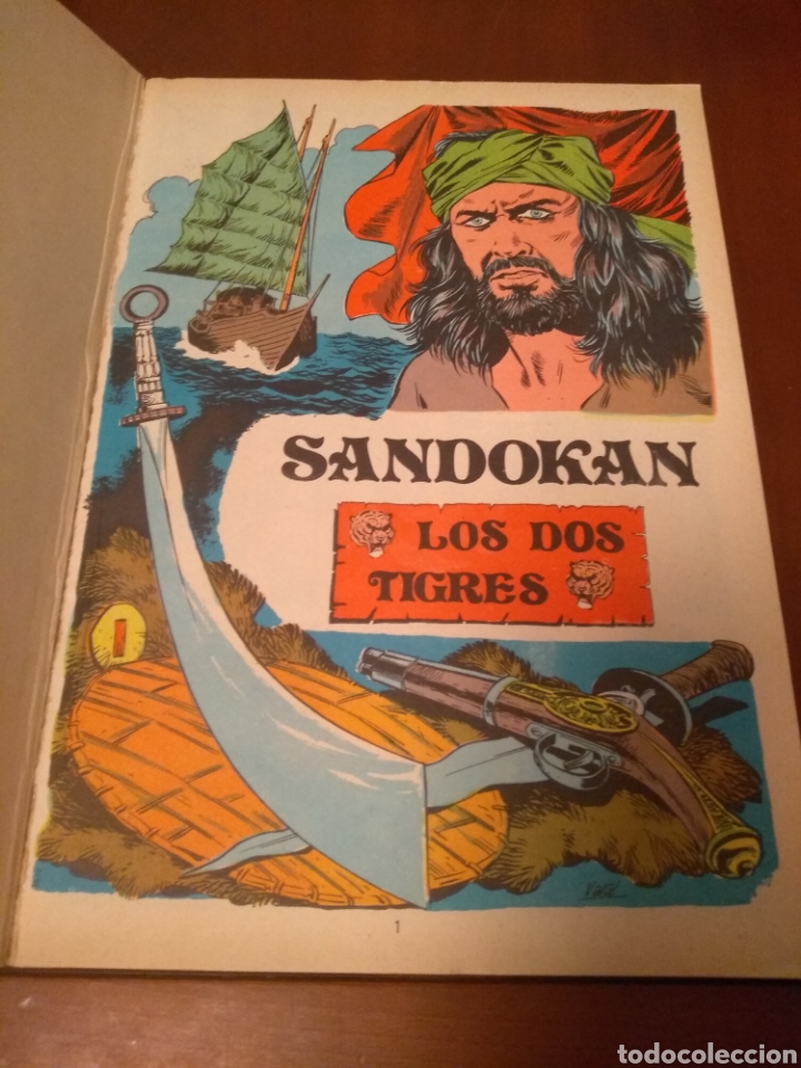 C&oacute;mics: C&oacute;mic Sandokan ,los dos tigres a&ntilde;o 1976 - Foto 2