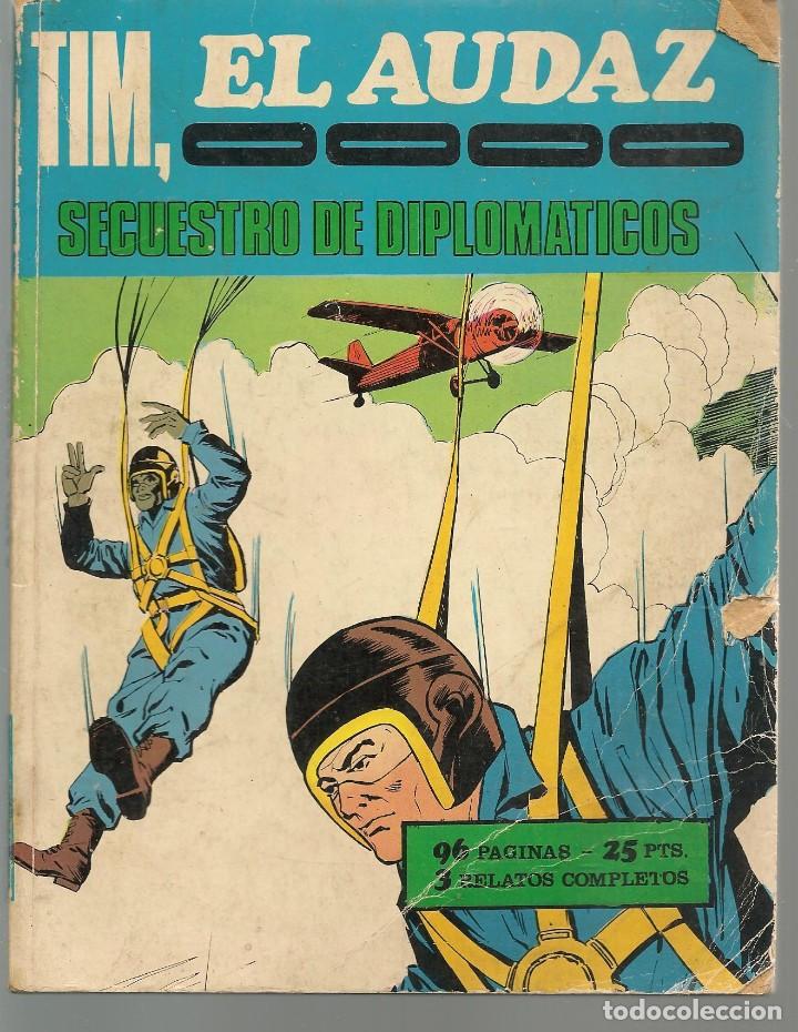 C&oacute;mics: TIM, EL AUDAZ. N&ordm; 2. SECUESTRO DE DIPLOM&Aacute;TICOS. EUREDIT. (Z/C12) - Foto 1