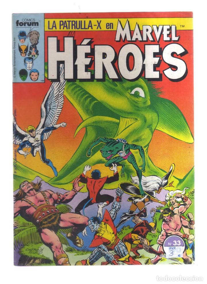 C&oacute;mics: HEROES MARVEL  LA PATRULLA-X N,33 - Foto 1