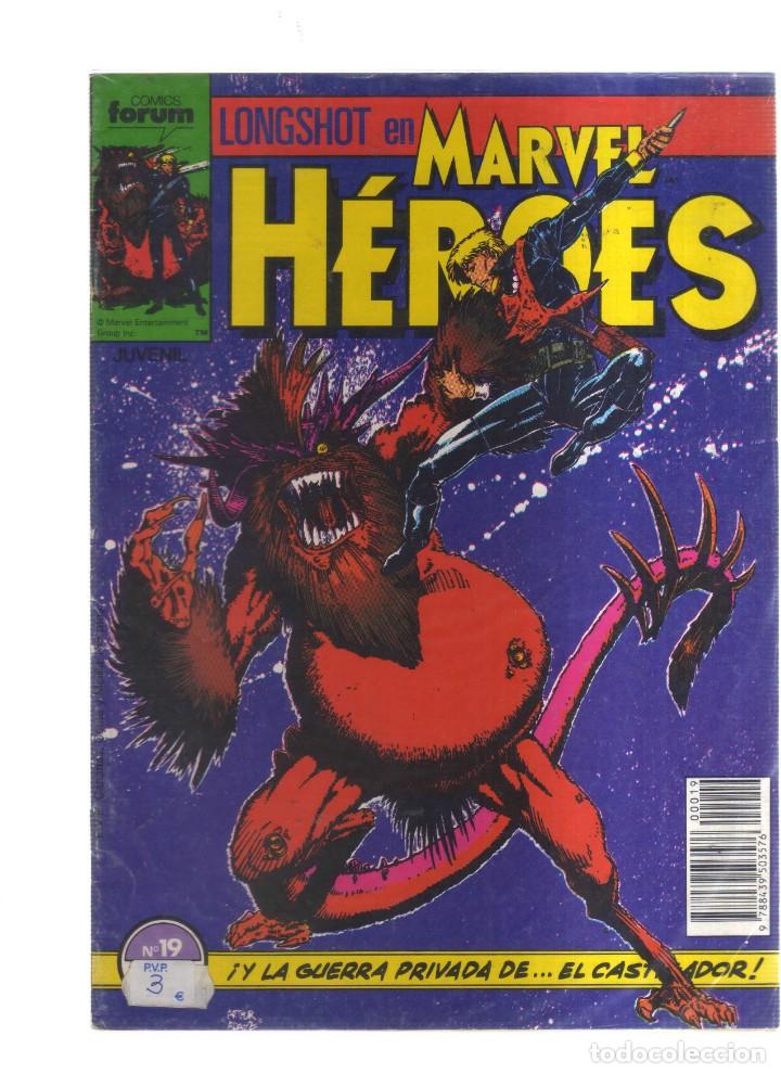 C&oacute;mics: HEROES MARVEL LONGSHOT N,19 - Foto 1