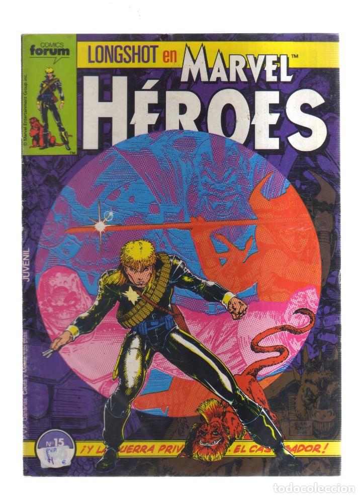 C&oacute;mics: HEROES MARVEL LONGSHOT N,15 - Foto 1