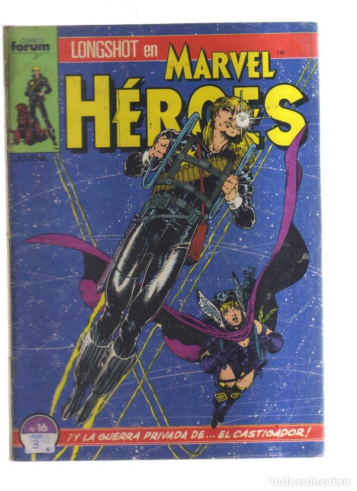 C&oacute;mics: HEROES MARVEL LONGSHOT N,16 - Foto 1
