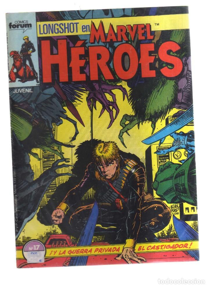 C&oacute;mics: HEROES MARVEL LONGSHOT N,17 - Foto 1