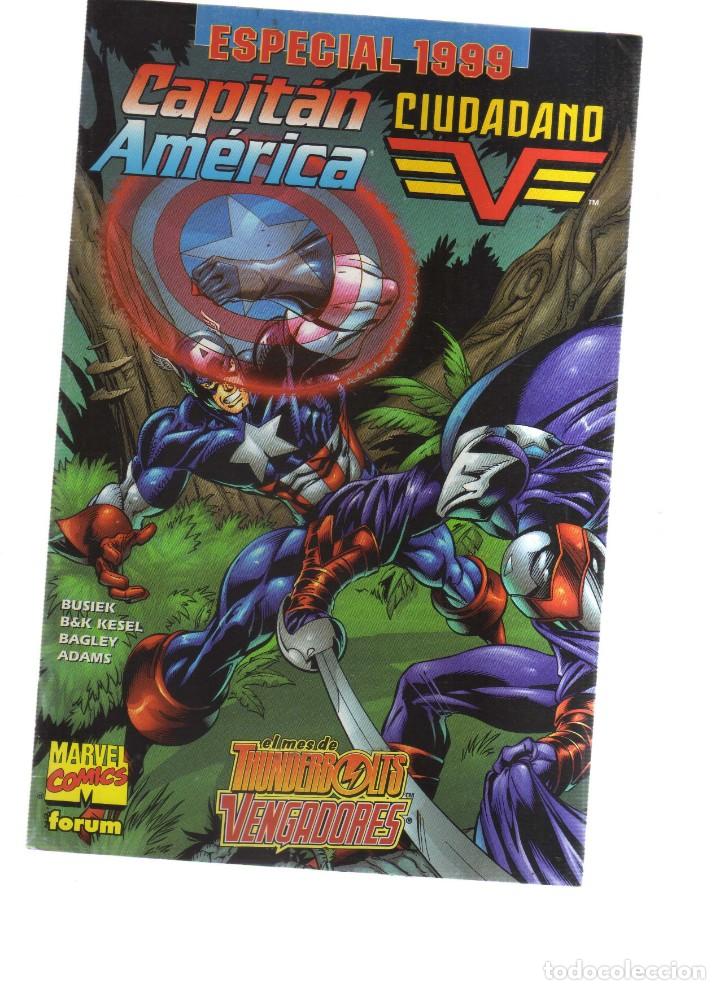 C&oacute;mics: CAPITAN AMERICA CIUDADANO ESPECIAL 1999 - Foto 1