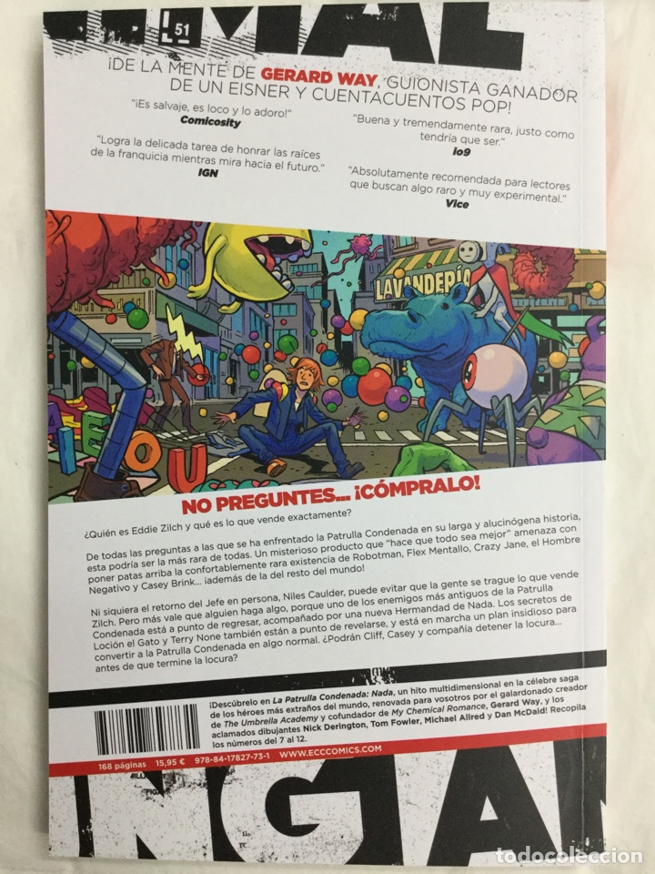 C&oacute;mics: La patrulla condenada. Nada - ECC - Foto 2