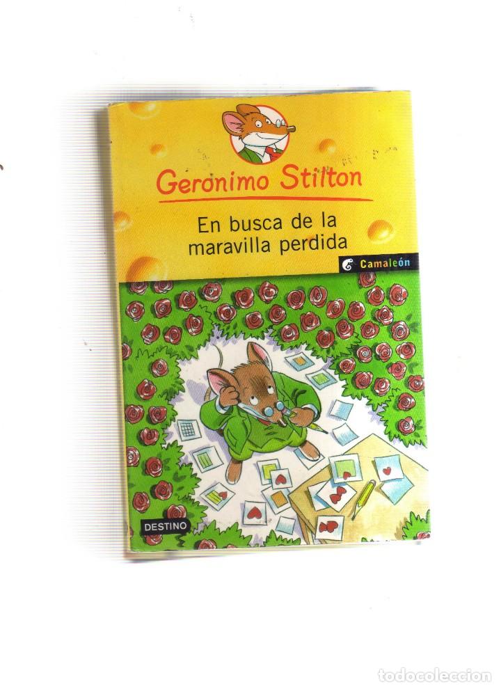 C&oacute;mics: GERONIMO STILTON LOTE DE 14 LIBROS CAMALEON DESTINO - Foto 1