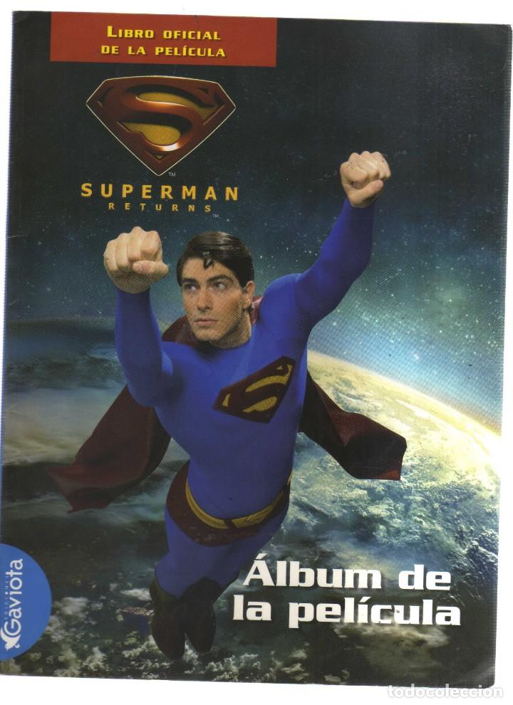C&oacute;mics: SUPERMAN RETURNS ALBUM DE LA PELICULA - Foto 1