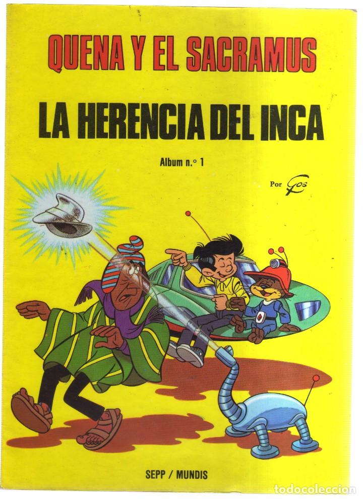 C&oacute;mics: QUENA Y EL SACRAMUS N,1 Y 2 COMPLETA SEPP-MUNDIS - Foto 1