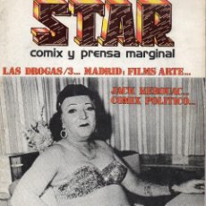 Cómics: STAR. Nº 16. COMIX Y PRENSA MARGINAL. JACK KEROUAC, COMIX POLÍTICO...