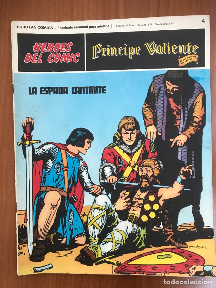 C&oacute;mics: H&eacute;roes del c&oacute;mic - Principe valiente #4 - Foto 1