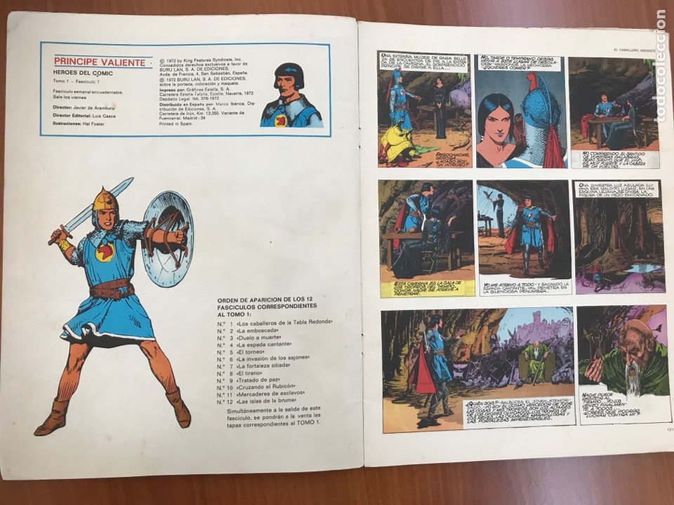 C&oacute;mics: H&eacute;roes del c&oacute;mic - Principe valiente #7 - Foto 5