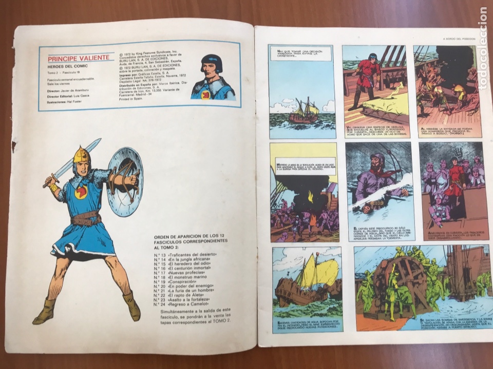C&oacute;mics: H&eacute;roes del c&oacute;mic - Principe valiente #18 - Foto 3