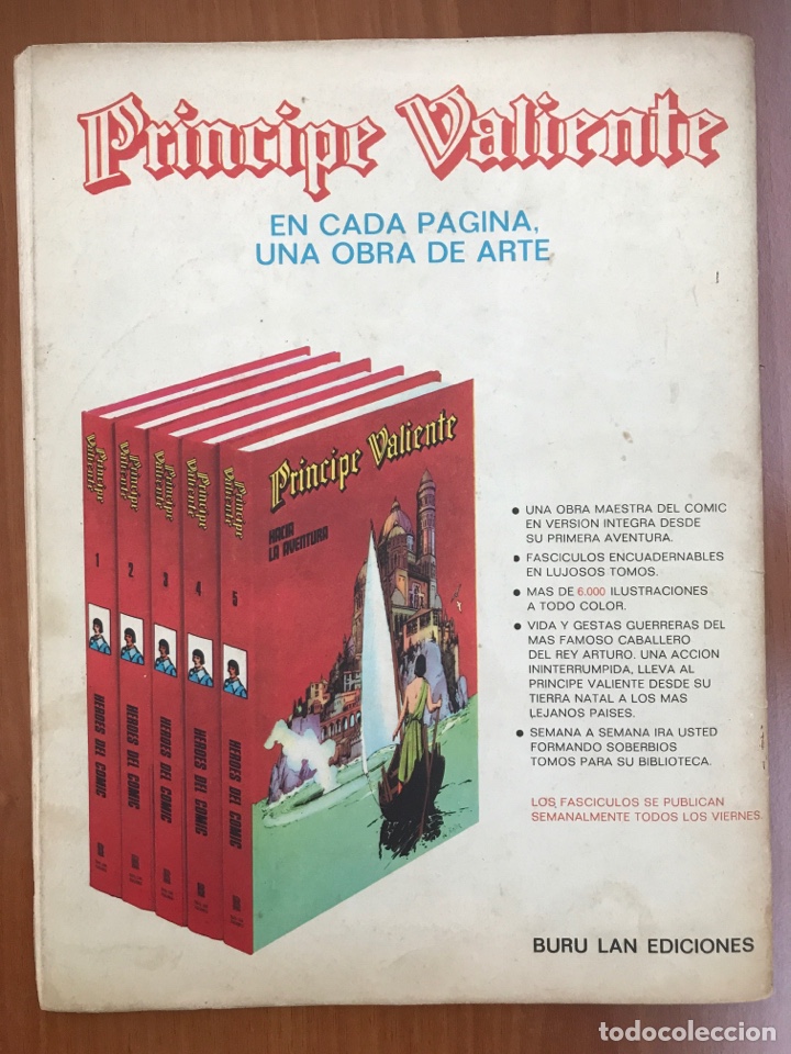 C&oacute;mics: H&eacute;roes del c&oacute;mic - Principe valiente #19 - Foto 2