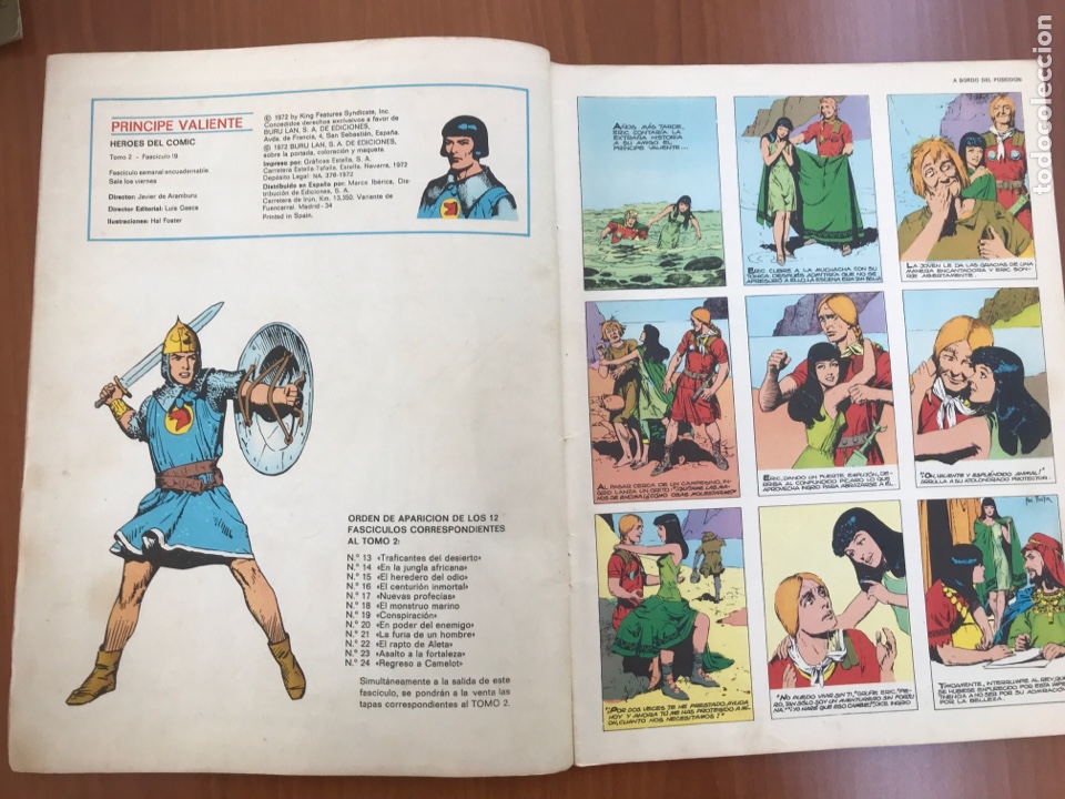 C&oacute;mics: H&eacute;roes del c&oacute;mic - Principe valiente #19 - Foto 3