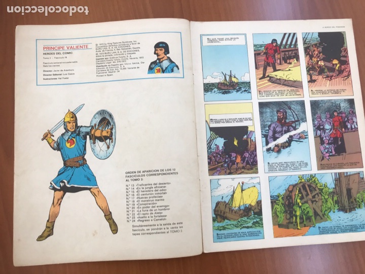 C&oacute;mics: H&eacute;roes del c&oacute;mic - Principe valiente #18 - Foto 3