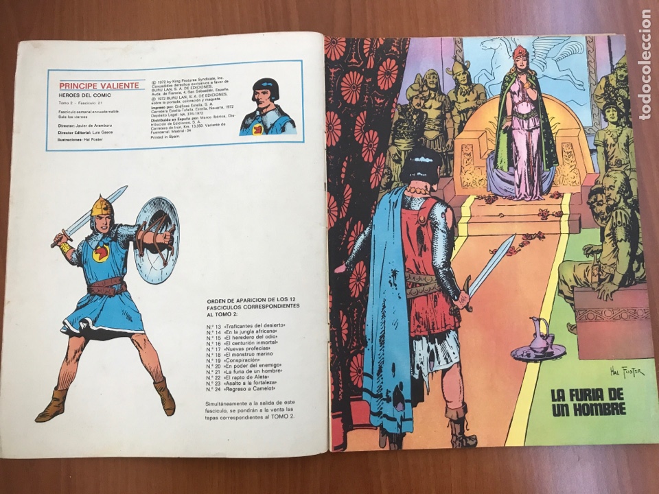 C&oacute;mics: H&eacute;roes del c&oacute;mic - Principe valiente #21 - Foto 3