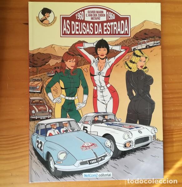 C&oacute;mics: AS INVESTIGA&Ccedil;OES DE MARGOT, AS DEUSAS DA ESTRADA. NETCOM2 COMIC PORTUGUES TAPA DURA