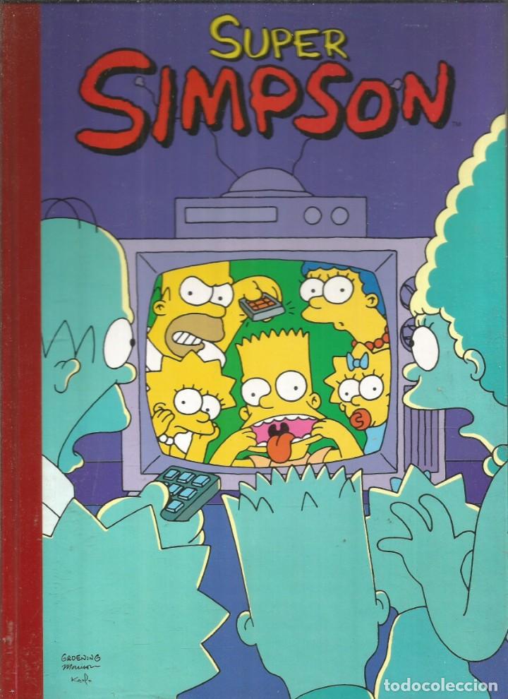 C&oacute;mics: MATT GROENING. SUPER SIMPSON N&ordm;3 EDICIONES B - Foto 1